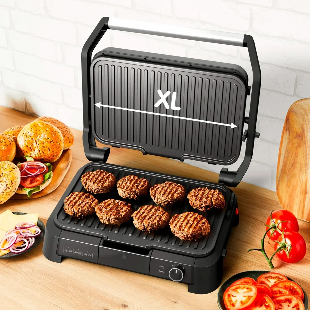 Электрогриль Tefal GC520DE0, черный/серебристый 1510002834