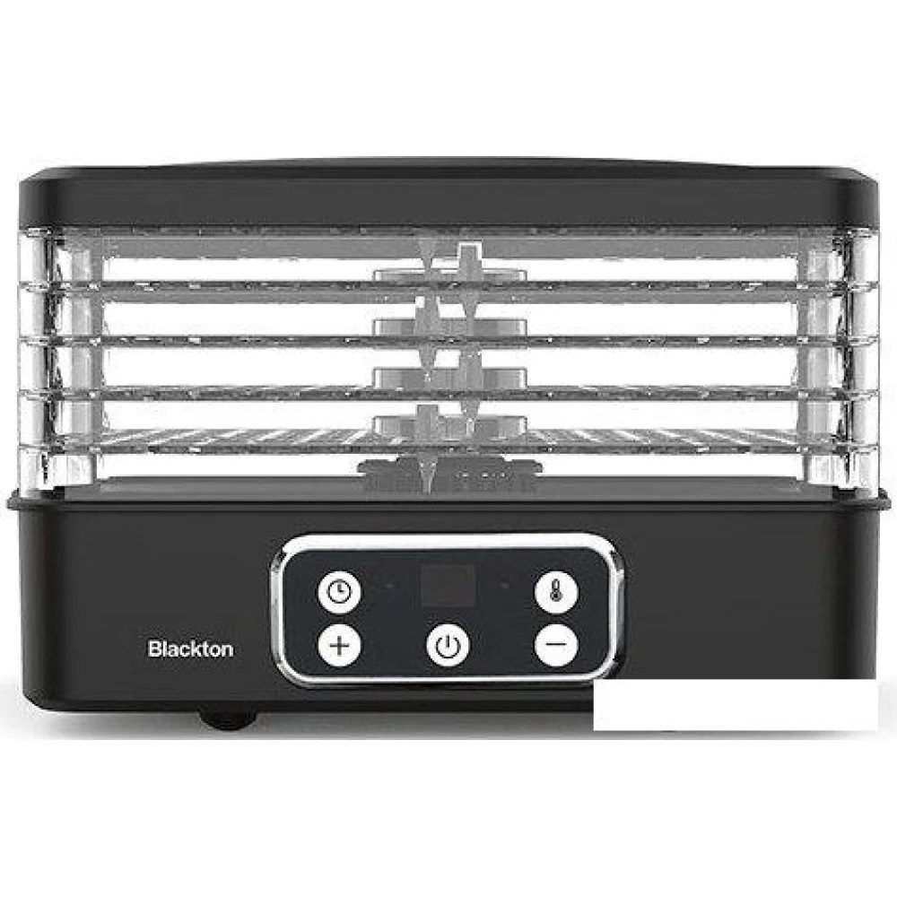 Сушилка для овощей и фруктов Blackton Bt FD1112 Black, Мощность 240 Вт, Регулировка температуры 35-70 °С, Таймер 1-72 часа