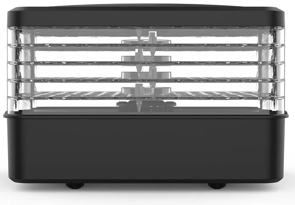 Сушилка для овощей и фруктов Blackton Bt FD1112 Black, Мощность 240 Вт, Регулировка температуры 35-70 °С, Таймер 1-72 часа