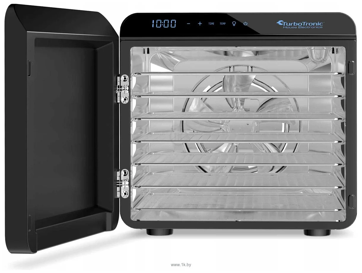 Сушилка для овощей и фруктов BQ FD1006 Black-Steel. мощность: 600 Вт