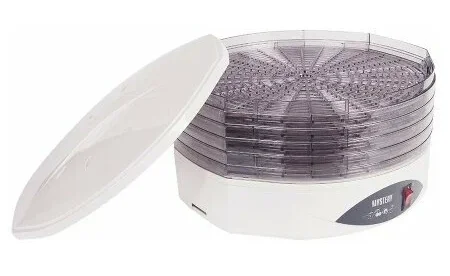 Сушилка для овощей и фруктов Mystery MDH-322 белый 250W