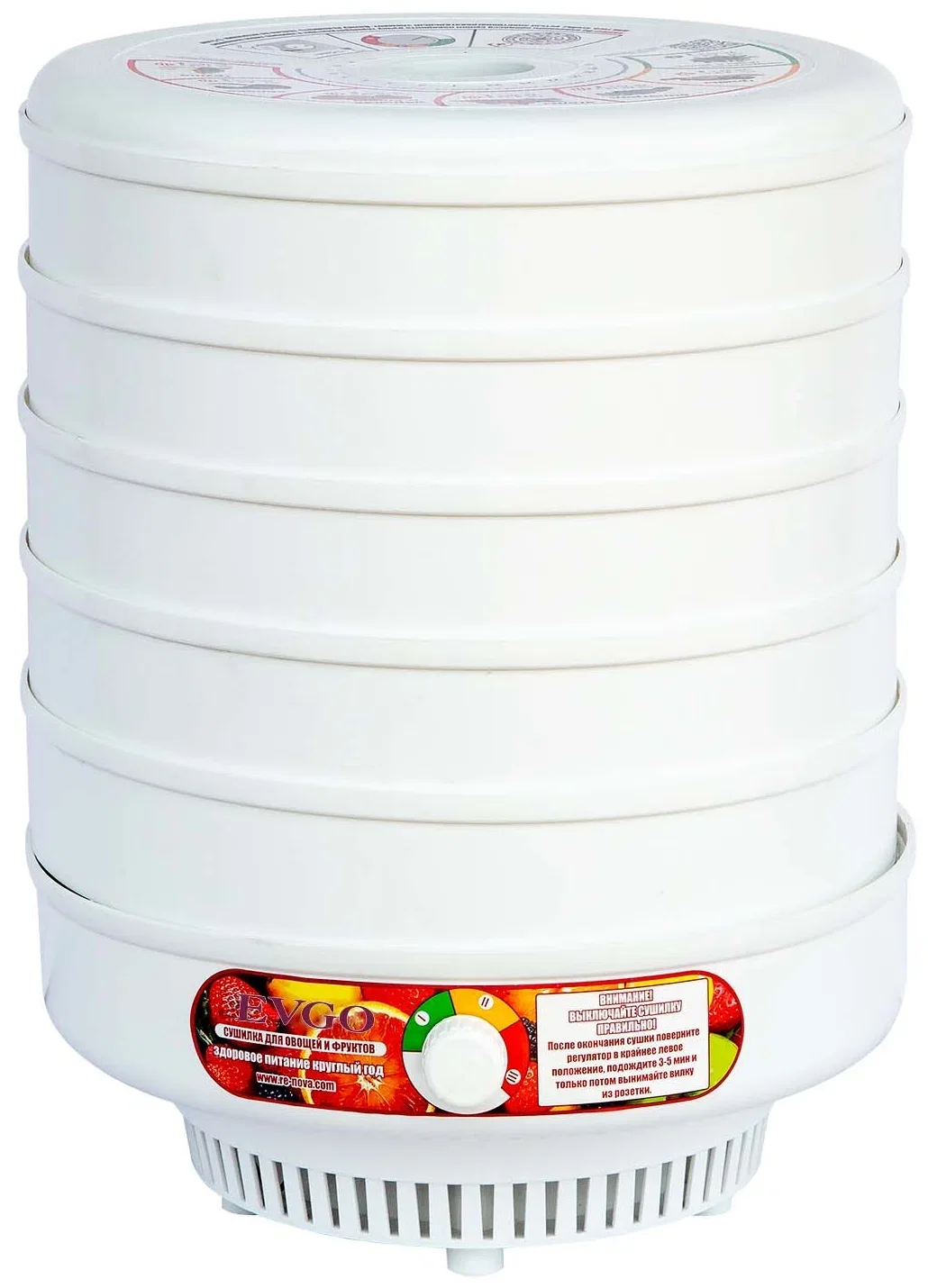 Сушилка для овощей и фруктов Renova DVN31-500/5(R)