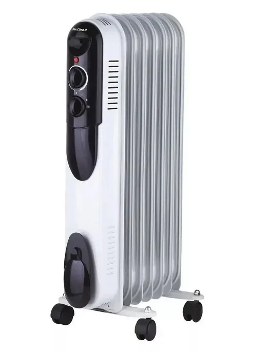 Маслян, обогреватель Neoclima NC 9307 1500Вт белый — фото 3