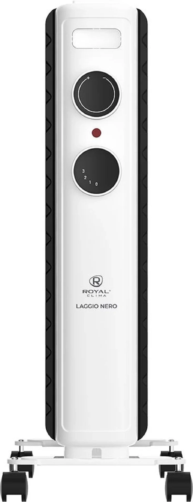 Маслян, обогреватель Royal Clima LAGGIO NERO ROR-LN7-1500M 1500Вт белый/серый — фото 3