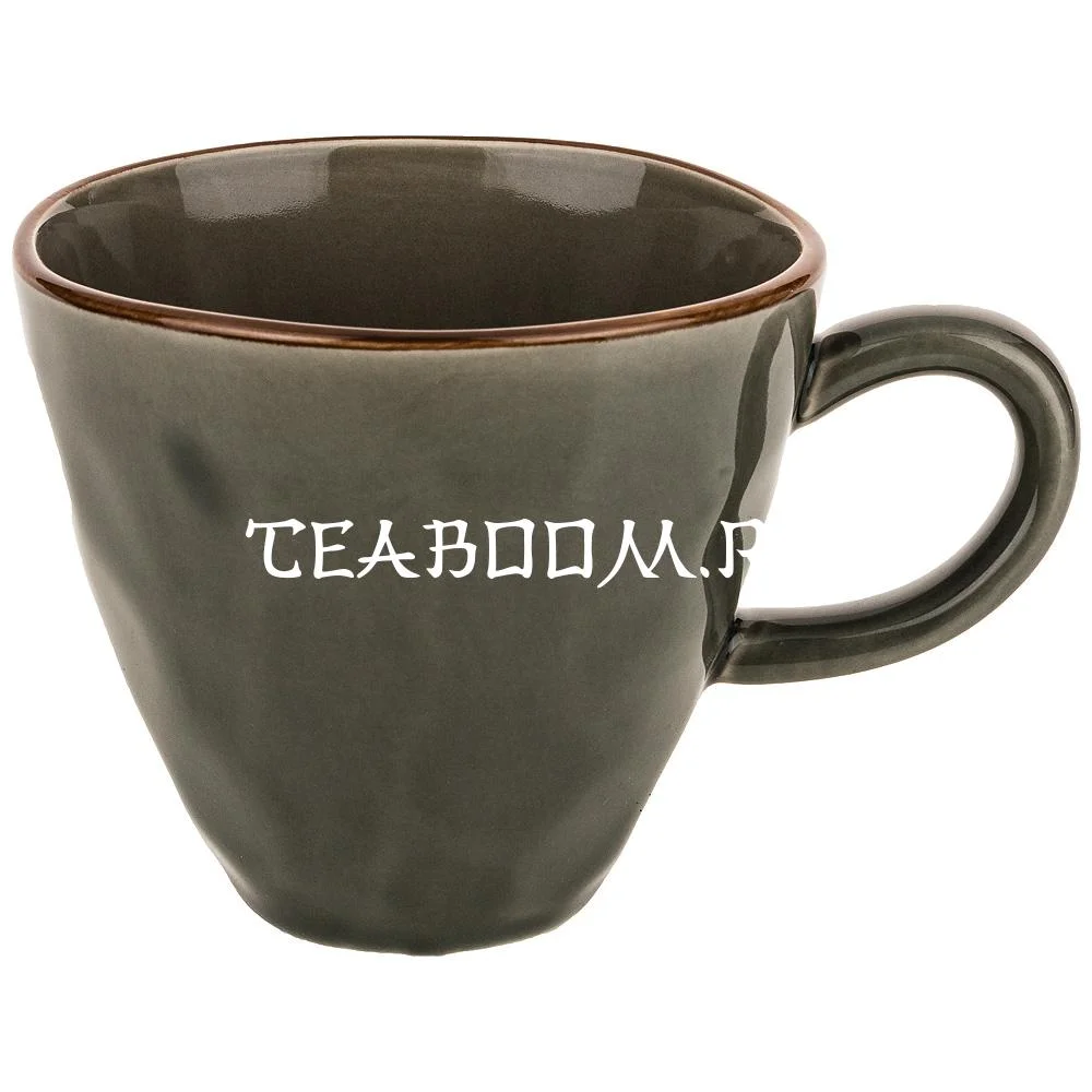 КРУЖКА ТЕМНО-СЕРАЯ 380 МЛ (КОР=36ШТ)