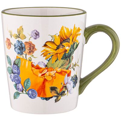 ARTI-M КРУЖКА AGNESS "FLOWER STORY" 13*9,5*10,5 СМ 400 МЛ (КОР=36ШТ.)