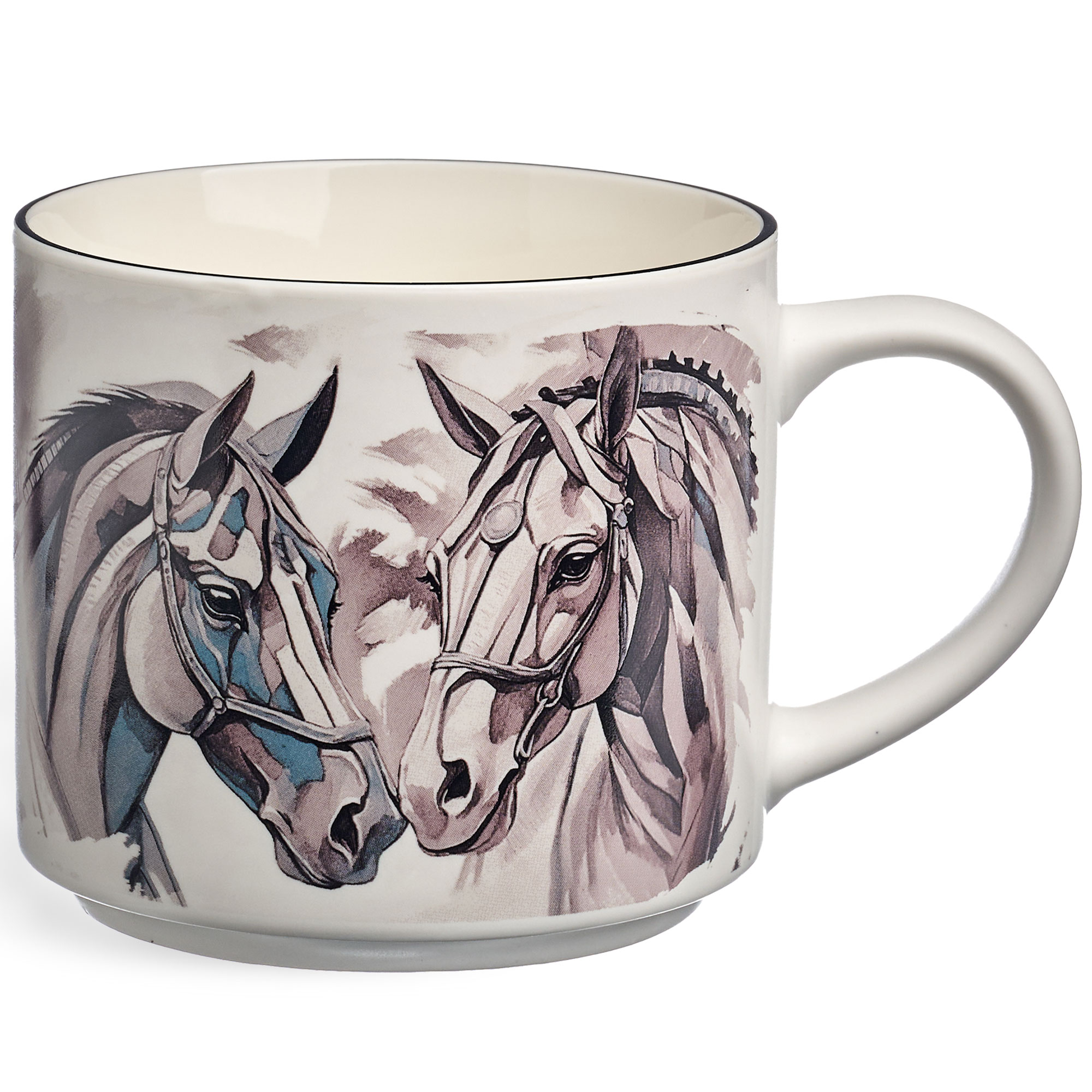 ARTI-M КРУЖКА LEFARD "HORSE" СЕРЕБРО 500МЛ