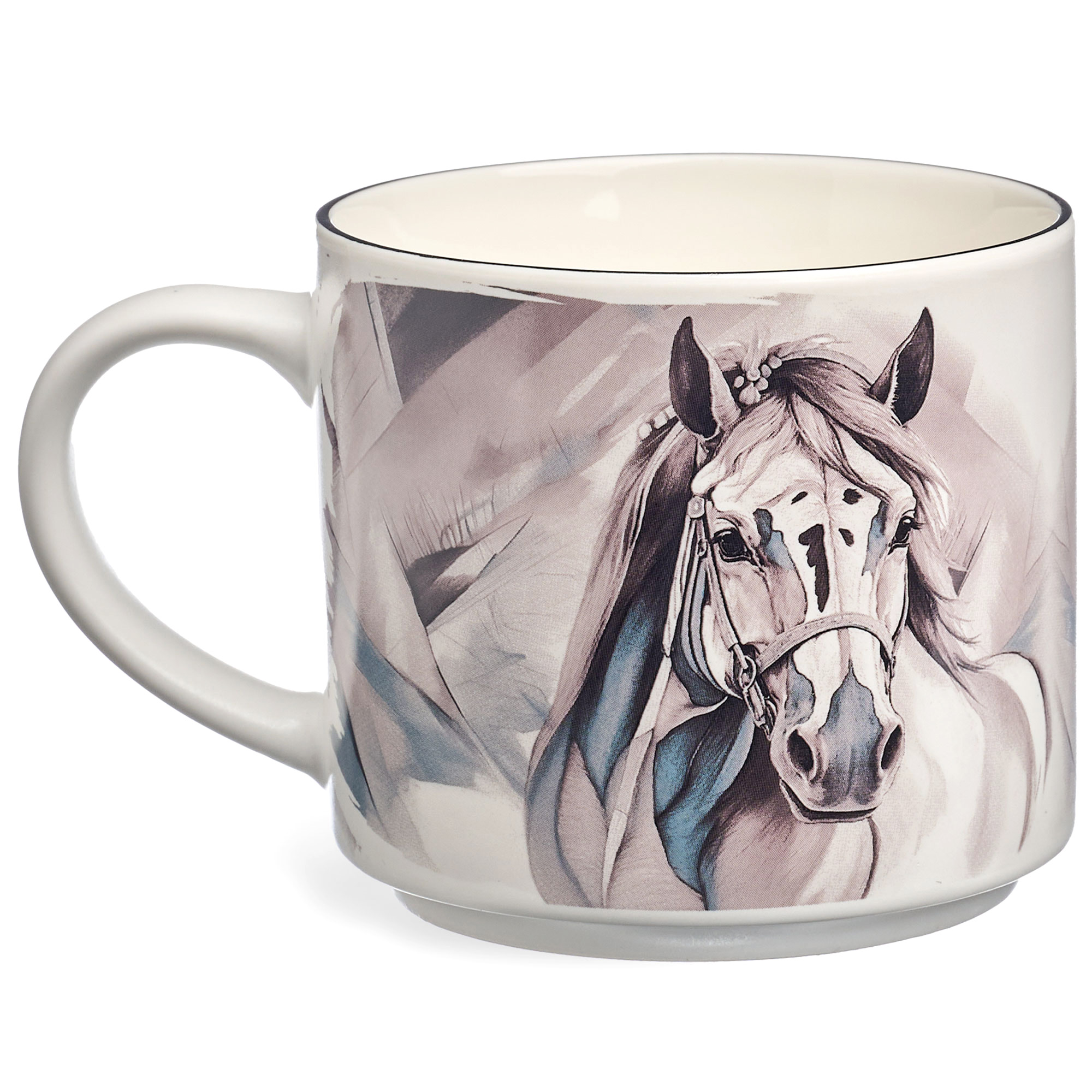 ARTI-M КРУЖКА LEFARD "HORSE" СЕРЕБРО 500МЛ