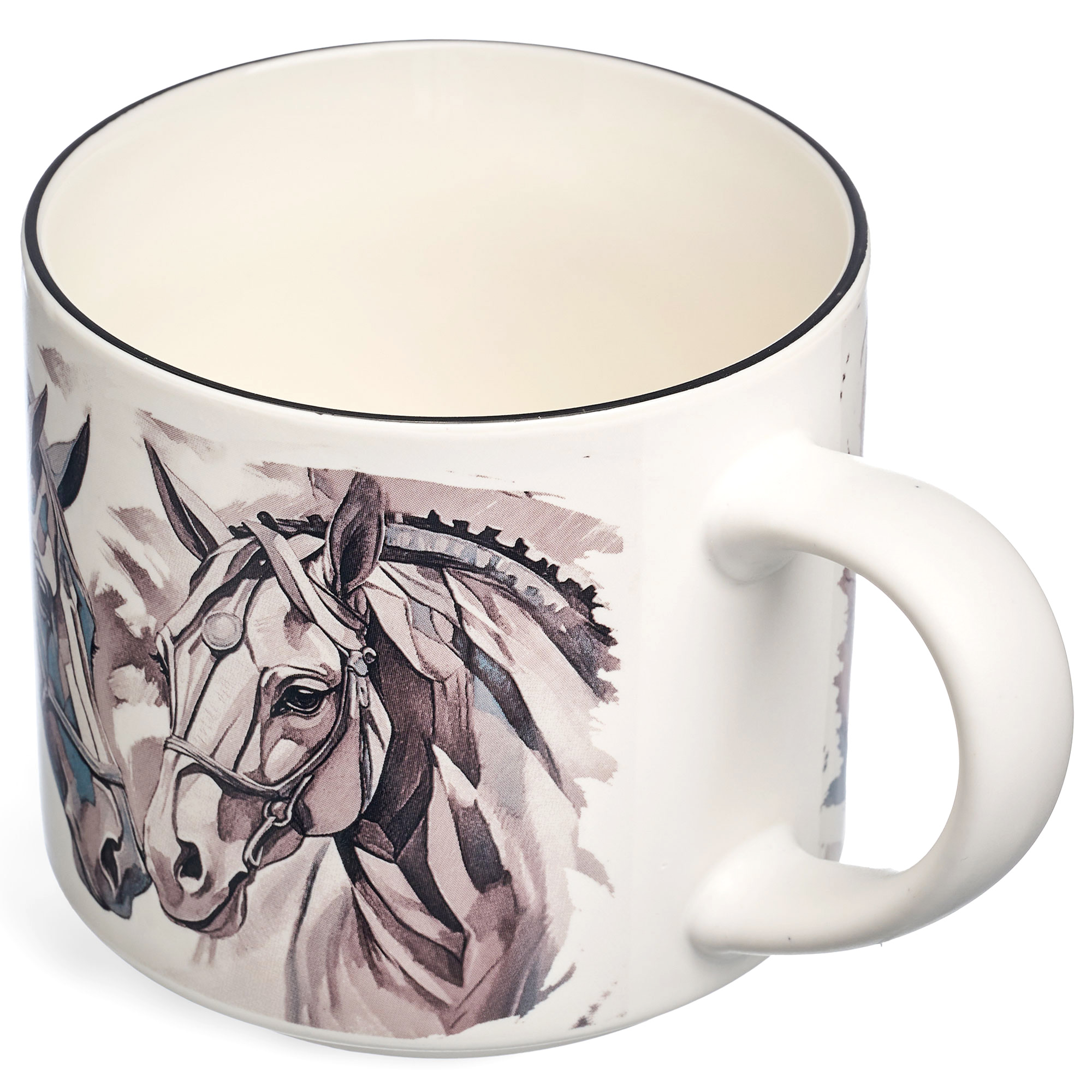 ARTI-M КРУЖКА LEFARD "HORSE" СЕРЕБРО 500МЛ