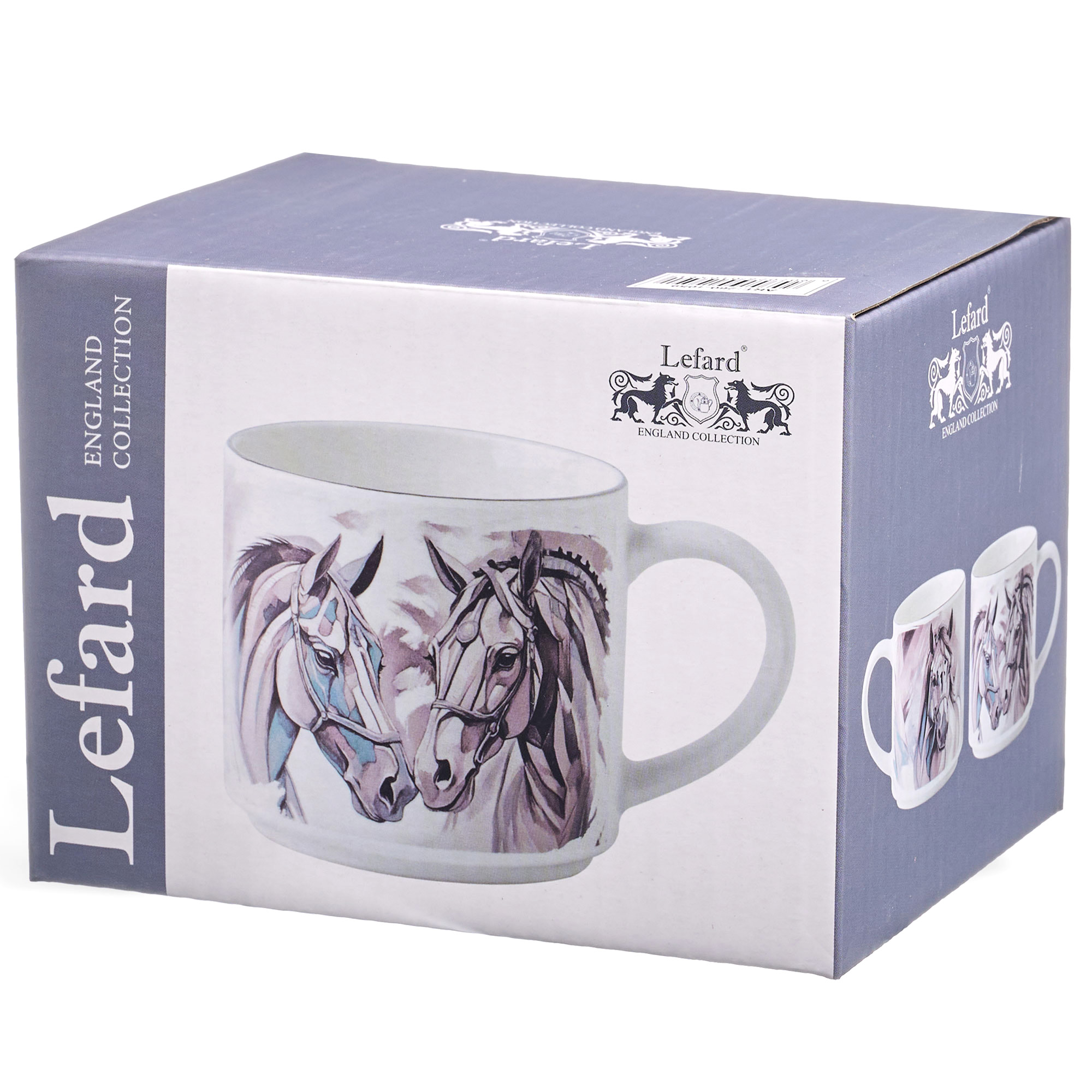 ARTI-M КРУЖКА LEFARD "HORSE" СЕРЕБРО 500МЛ