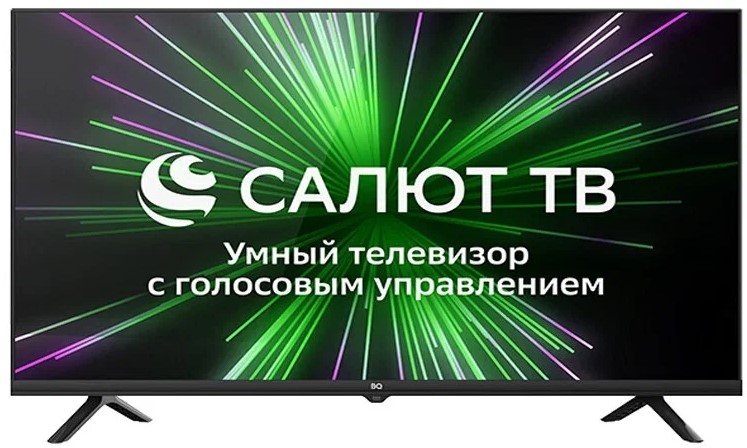 Телевизор LED 32" BQ 32FS34B Black Smart TV, салют ТВ, безрамочный!!!
