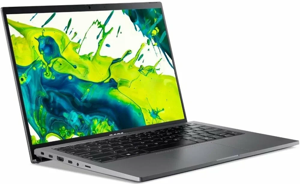 Ноутбук Acer Aspire Go 14 AG14-71M-72H5 Intel Core Ultra 7 155H/16Gb/SSD512Gb/14"/IPS/WUXGA/1920x1200/60Hz/NoOS/Iron/1.49kg (NX.JFWCD.003)