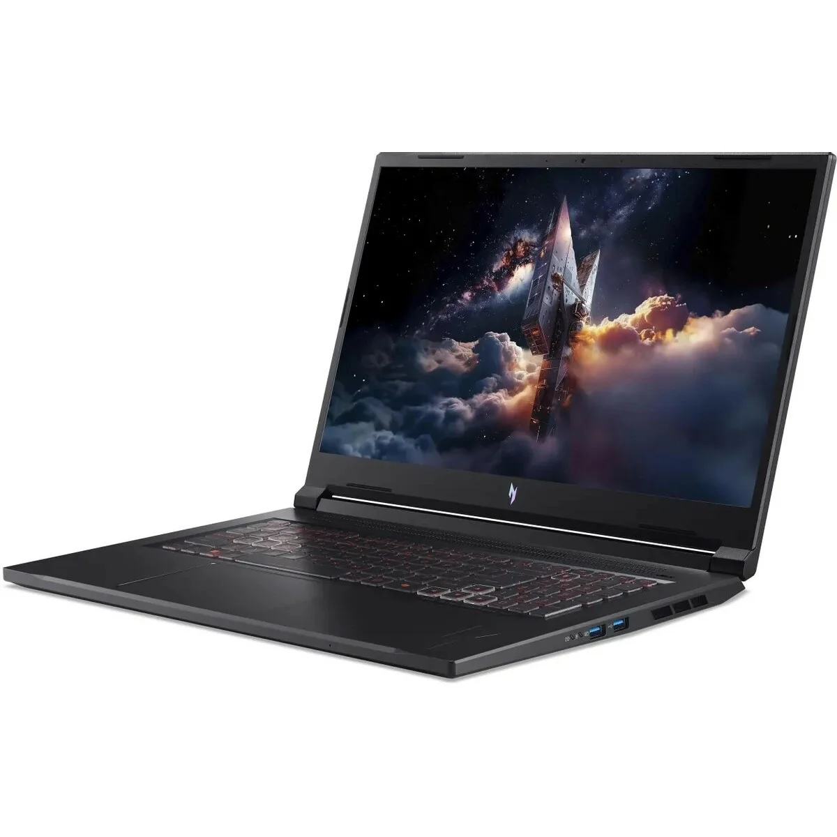 Ноутбук Acer Nitro V 17 AI ANV17-41-R9Q9 AMD Ryzen 7 260/16Gb/SSD1Tb/RTX5060 8Gb (95W)/17.3"/IPS/QHD/2560x1440/165Hz/NoOS/Black/3.1kg (NH.QYVCD.007)