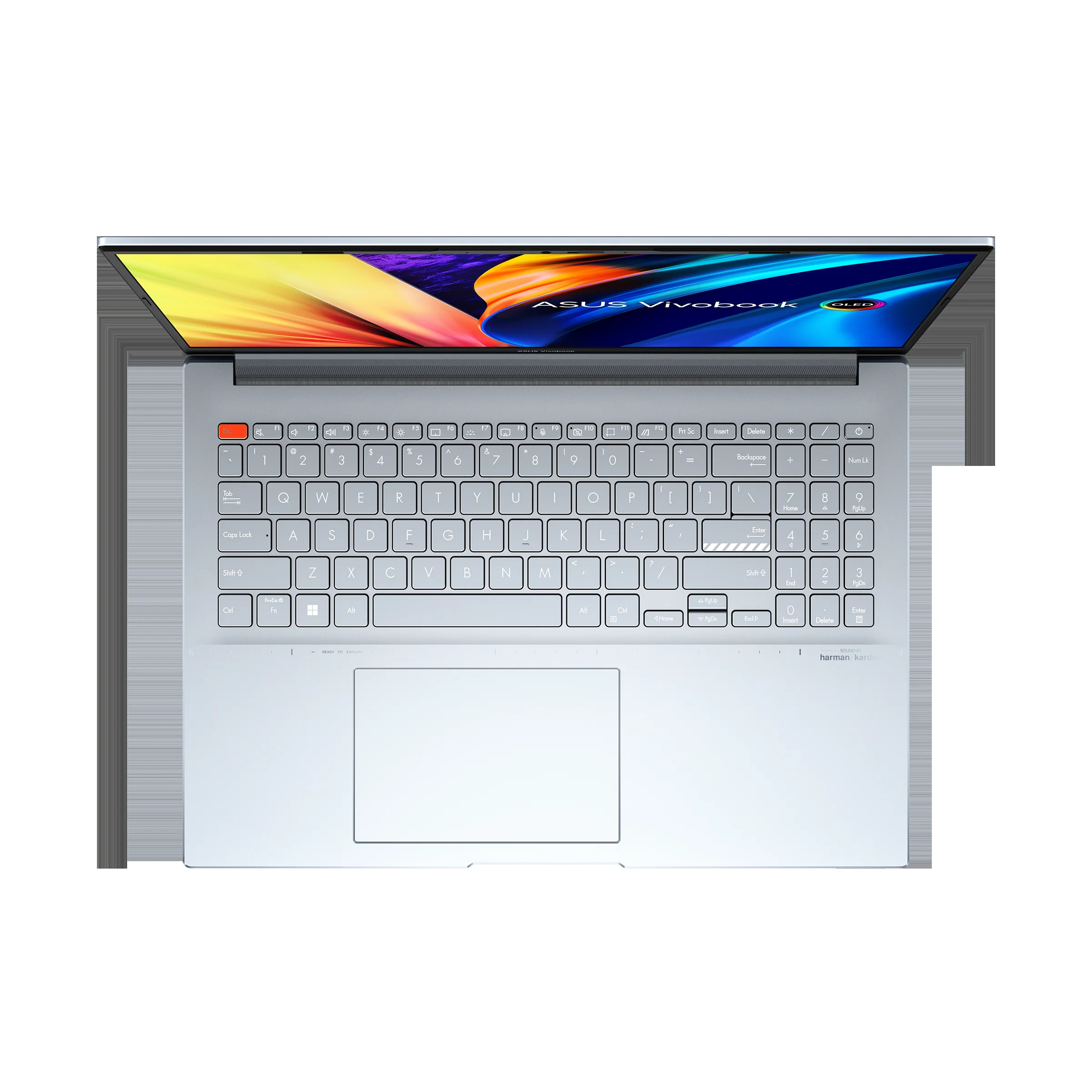 Ноутбук ASUS Vivobook 16 X1605VA-MB2103 Intel Core i7-13620H/16Gb/SSD1Tb/16"/IPS/WUXGA/1920x1200/60Hz/NoOS/Cool Silver/1.88kg (90NB10N2-M02KW0)