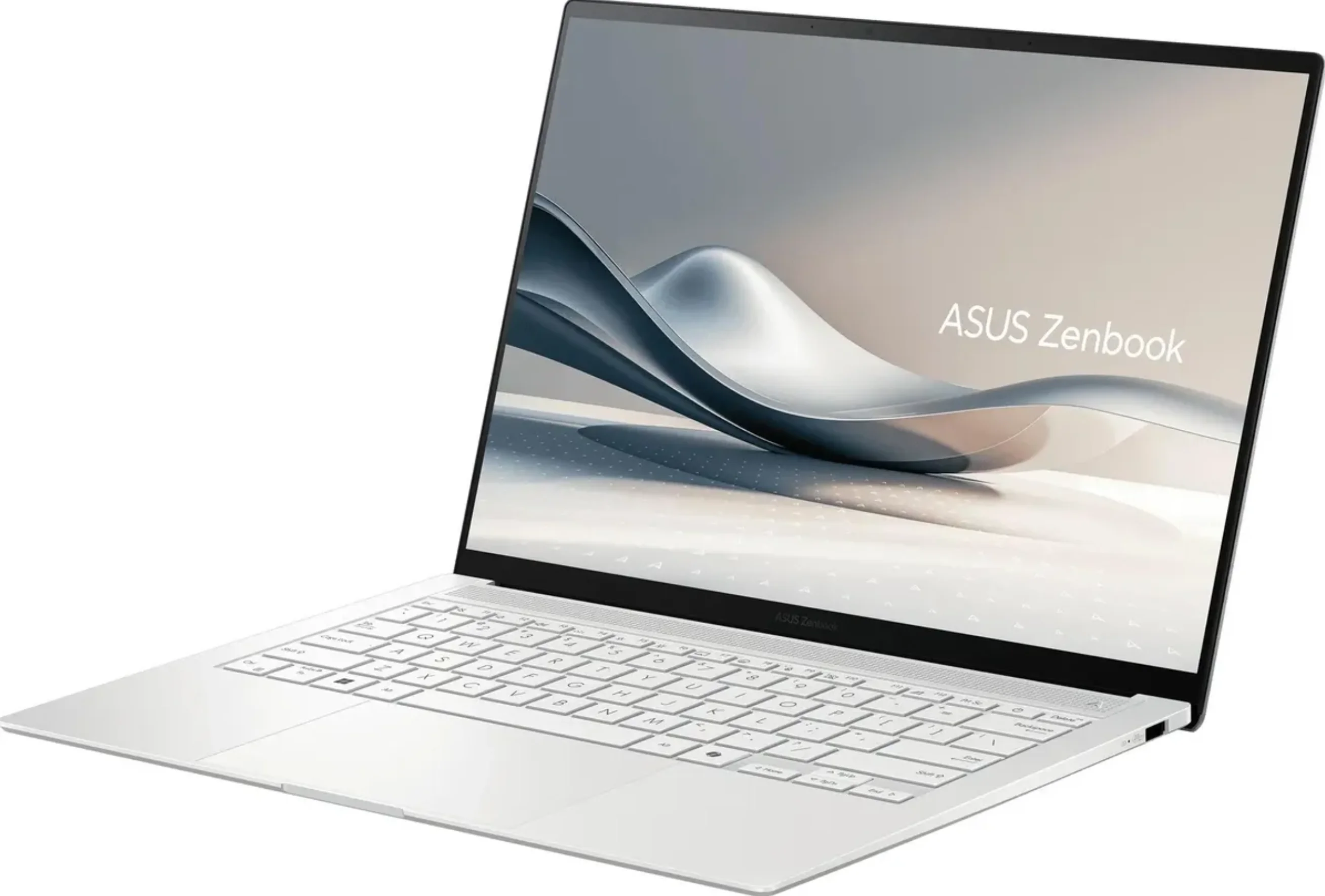 Ноутбук ASUS Zenbook S14 UX5406SA-PV058W Intel Core Ultra 7 258V/32Gb/SSD1Tb/14"/OLED/WQXGA+/2880x1800/120Hz/Win11/Scandinavian White/1.2kg (90NB14F2-