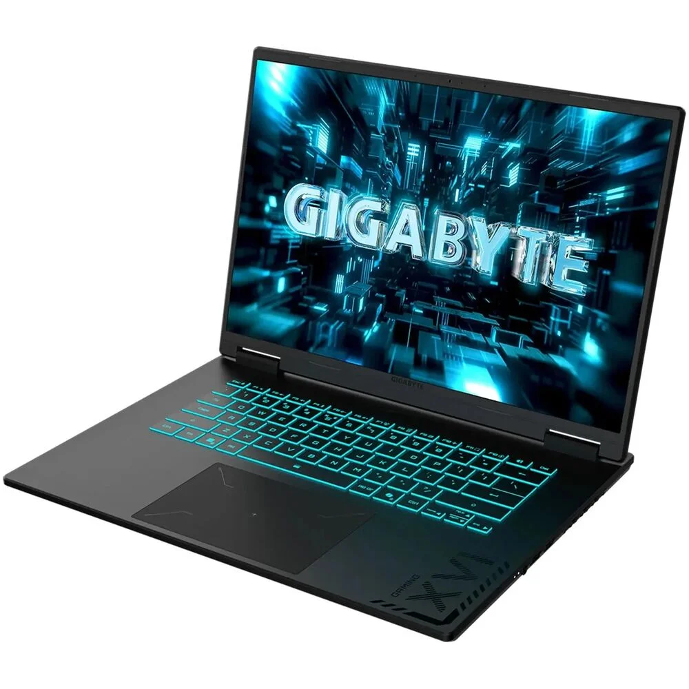 Ноутбук Gigabyte Gaming A16 PRO GA6DH Intel Core 7 240H/32Gb/SSD1Tb/RTX5070 Ti 12Gb/16"/IPS/WUXGA/2560x1600/165Hz/NoOS/Black/2.3kg (DXHG4KZCC4SD)
