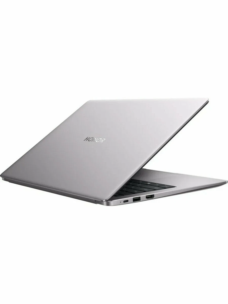 Ноутбук HONOR MagicBook X14 Intel Core i5-12450H/8Gb/SSD512Gb/14"/IPS/WUXGA/1920x1200/60Hz/NoOS/Grey/1.43kg (5301ALWY)