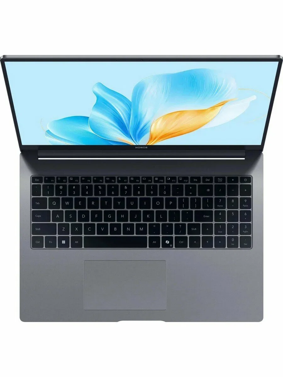 Ноутбук HONOR MagicBook X16 Intel Core i5-13420H/16Gb/SSD512Gb/16"/IPS/WUXGA/1920x1200/60Hz/NoOS/Grey/1.68kg (5301ALXN)