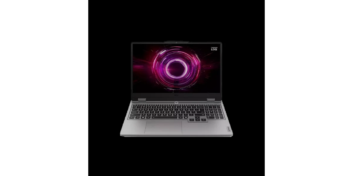 Ноутбук Lenovo LOQ 15AHP10 AMD Ryzen 7 250/16Gb/SSD512Gb/RTX5060 8Gb (100W)/15.6"/IPS/FHD/1920x1080/144Hz/Win11 (SL English)/Luna Grey/2.4kg (83JG007P
