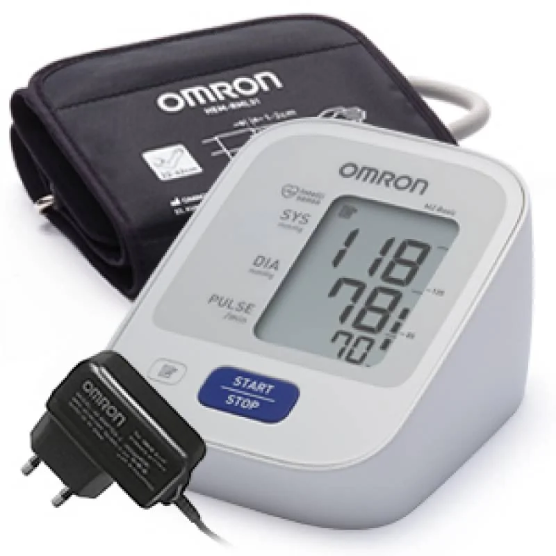 Тонометр Omron M2 Basic (HEM-7121-ALRU) Адаптер и Универсальная манжета