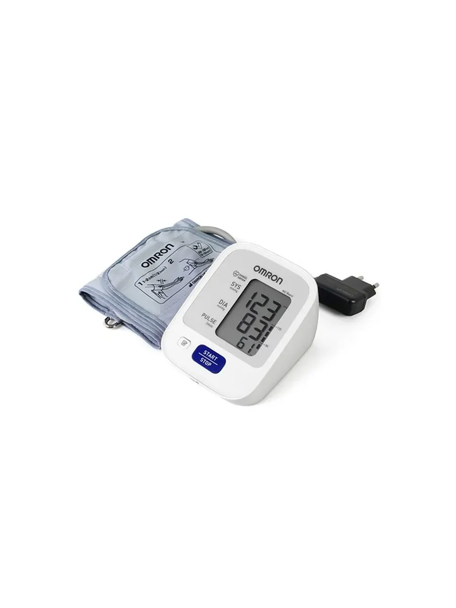 Тонометр Omron M2 Basic (HEM-7121-ARU) с адаптером