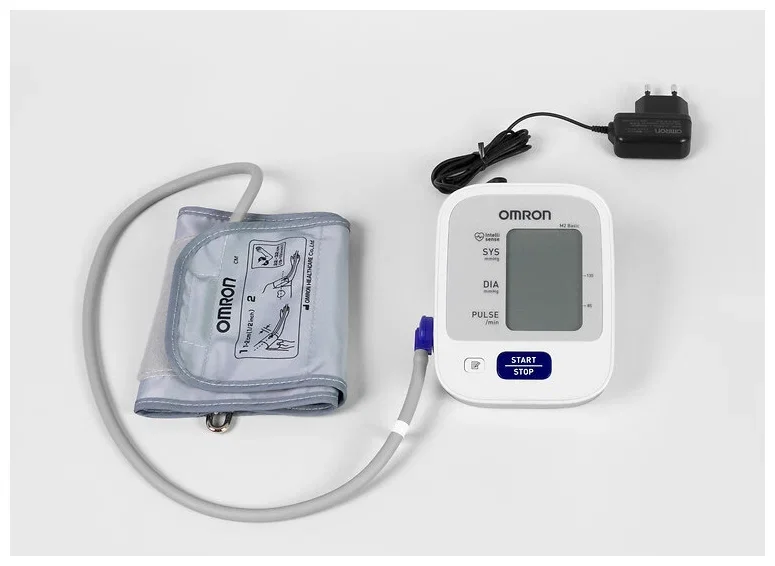 Тонометр Omron M2 Basic (HEM-7121-ARU) с адаптером