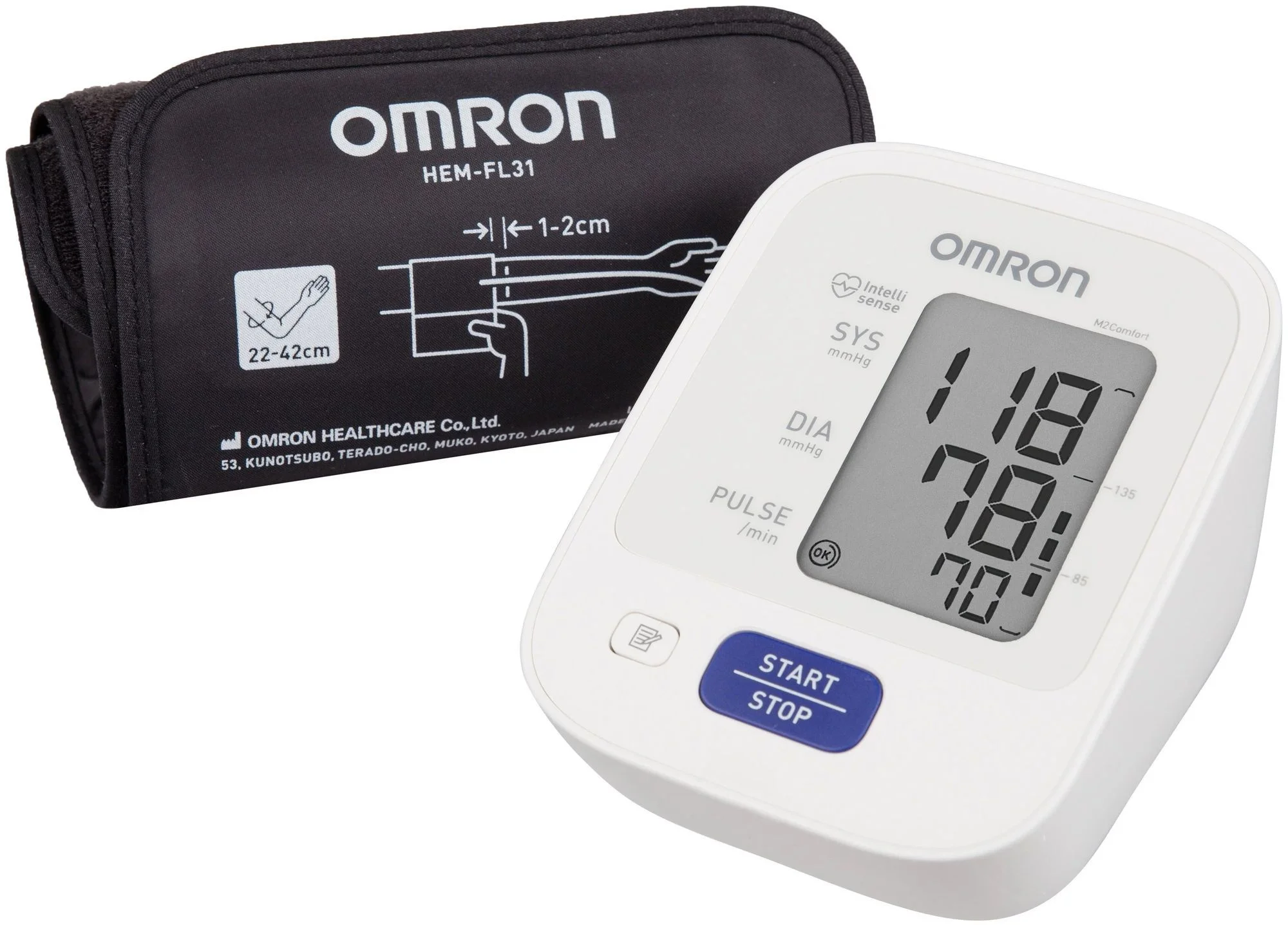 Тонометр Omron M2 Comfort HEM-7123-ALRU с адаптером