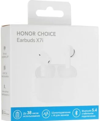 Наушники Honor CHOICE TWS X7I (5504ABRV) WHITE