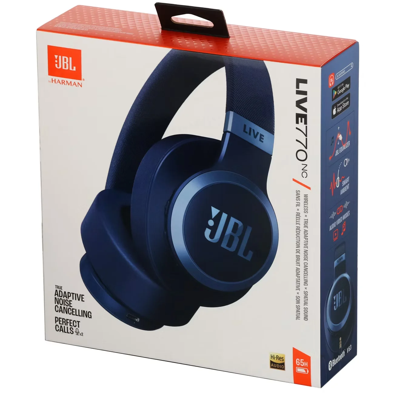 Наушники JBL LIVE 770NC, синий