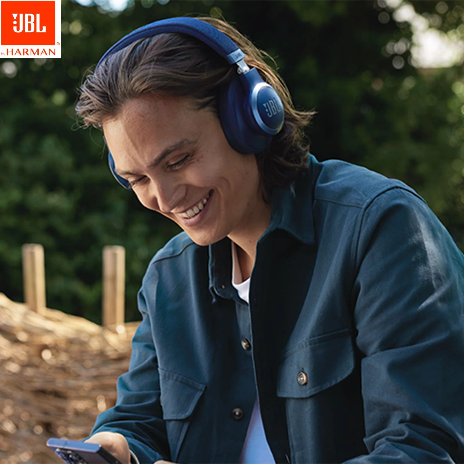 Наушники JBL LIVE 770NC, синий