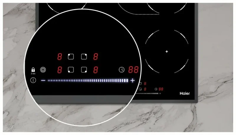Электрическая варочная панель Haier HHY-C64TOVB черный