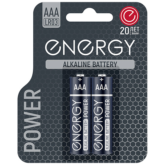 Элемент питания Energy Power LR03/2B (ААА)