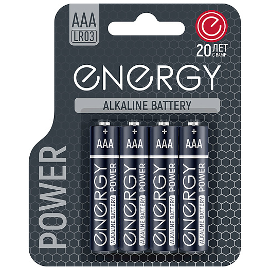 Элемент питания Energy Power LR03/4B (ААА)