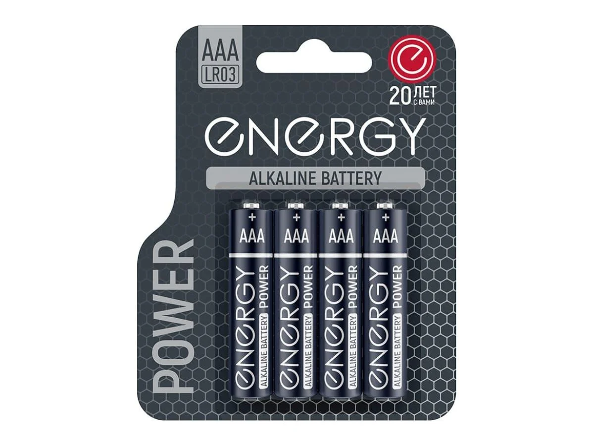 Элемент питания Energy Power LR03/4B (ААА)