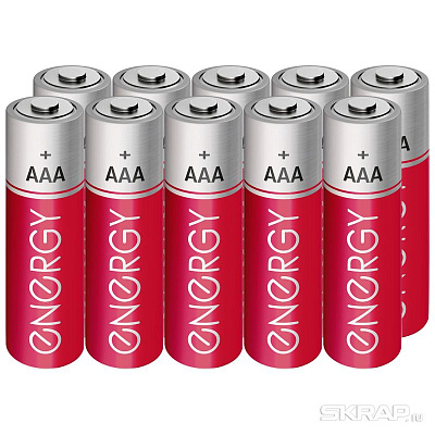 Элемент питания Energy R03/10S (AAА) (цена за упаковку 10 шт)