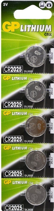 Элемент питания Lithium GP CR2025 (BC-5) цена за 1шт. выбивать по 5 шт