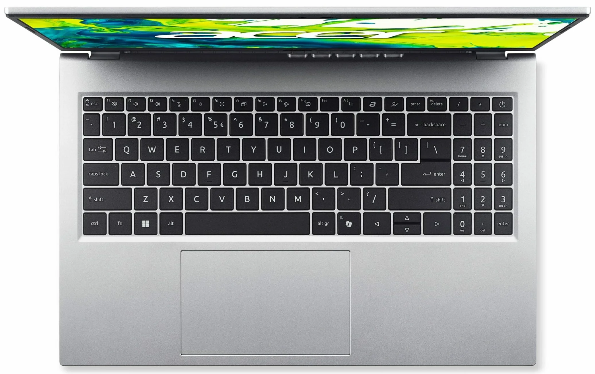 Ноутбук ACER ASPIRE LITE 15/ AL15-72P-58X5/ SILVER/ i5-13500H/ UHD / 8GB/ 512/ DOS
