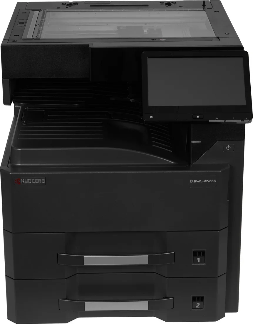 Лазерное МФУ Kyocera MZ4000i Ч/Б P/C/S, A3, 40/21(A4/A3) стр/мин, 2 Гб+32 Гб SSD, USB, 2*500 л., Duplex,1102ZS3NL0