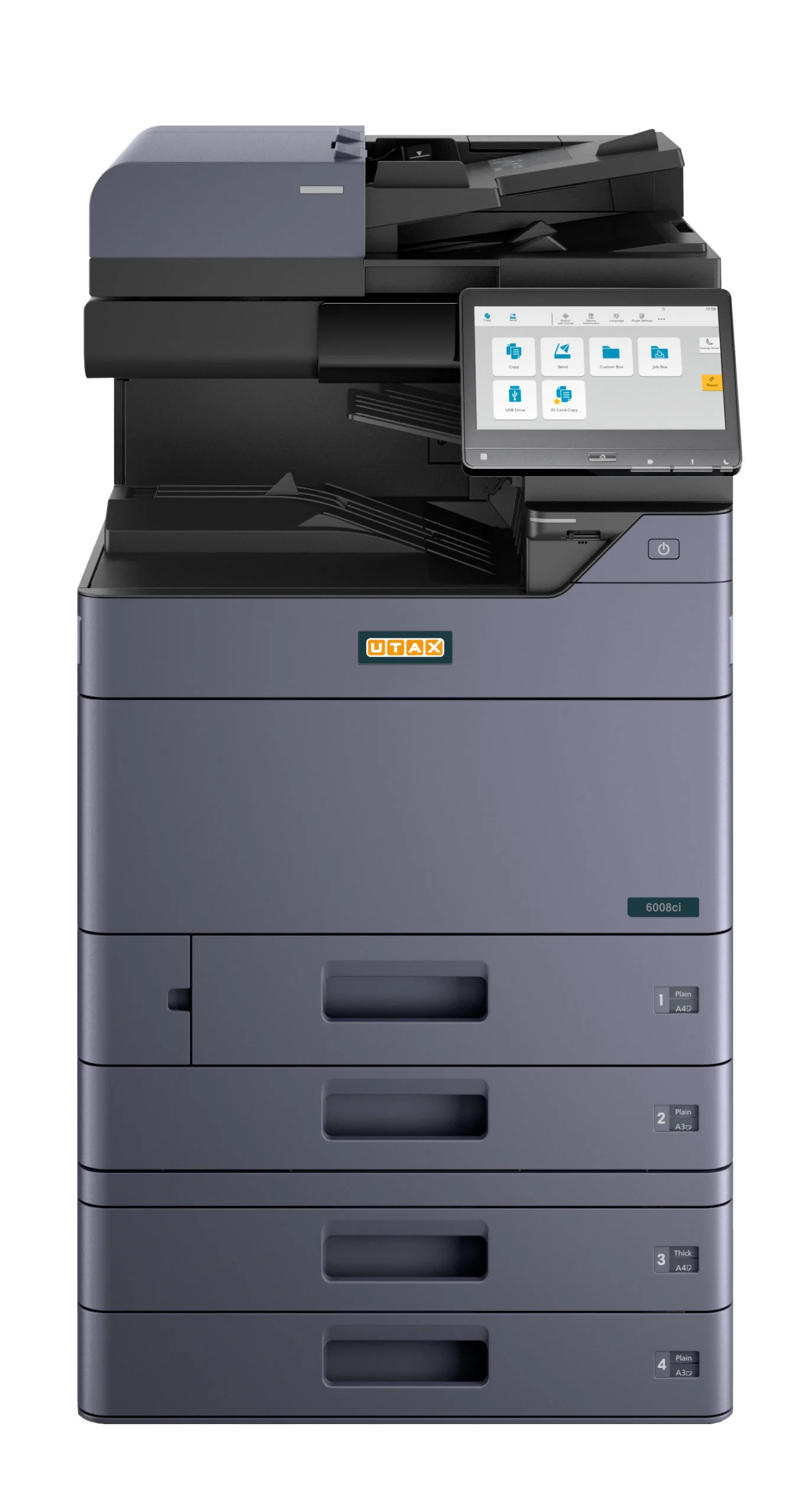 Цветное МФУ Kyocera TASKalfa 4054ci (SRA3,40 стр,1200dpi,DU,Сеть,4096Mb+ 64 GB SSD,USB без крышки и старта) (1102YN3NL0)