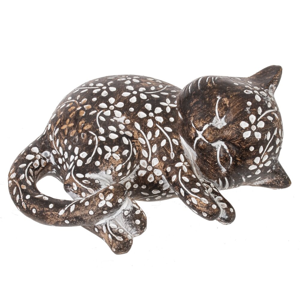 Фигурка декоративная "Кошка", L13 W10 H5,5 см