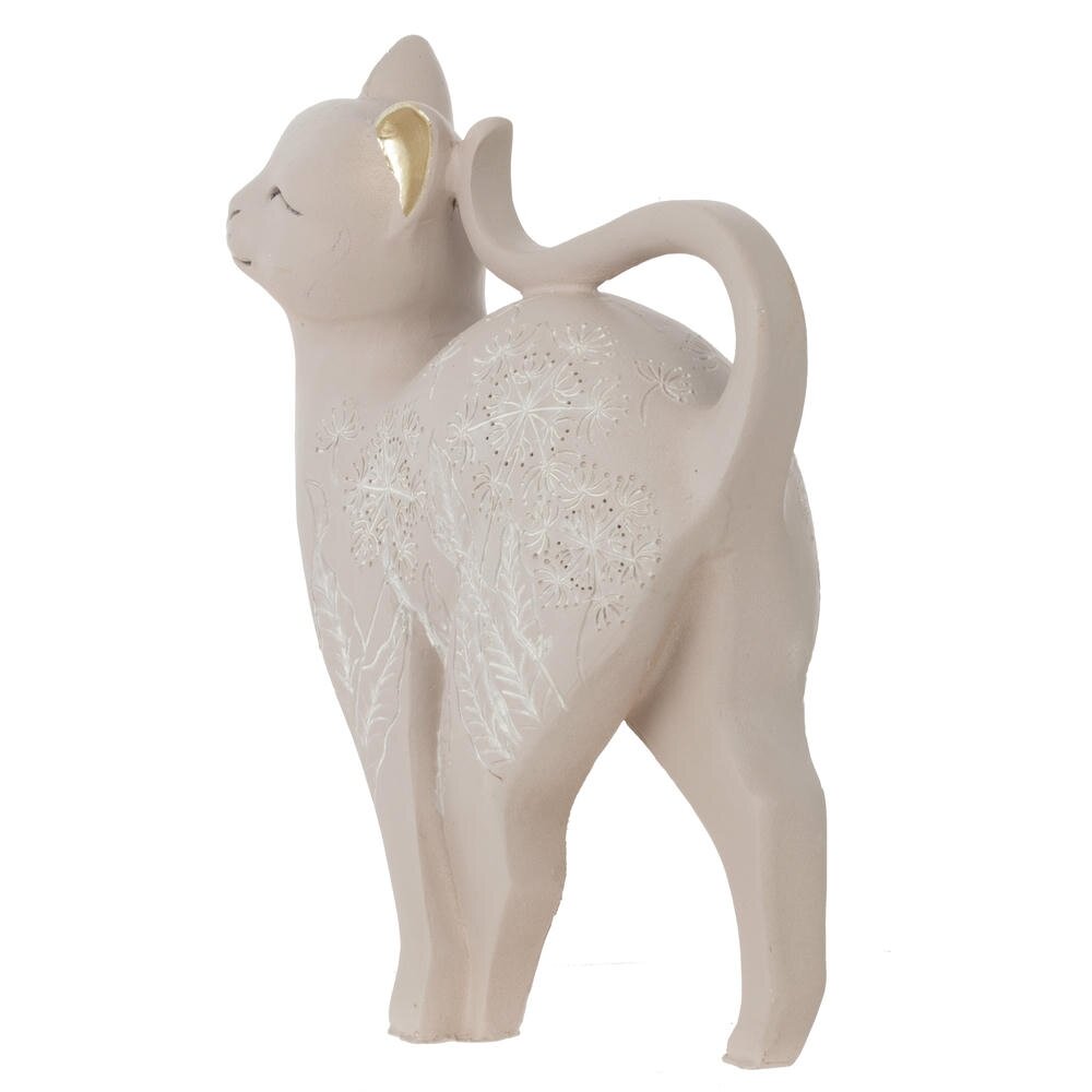 Фигурка декоративная "Кошка", L13 W6 H17 см
