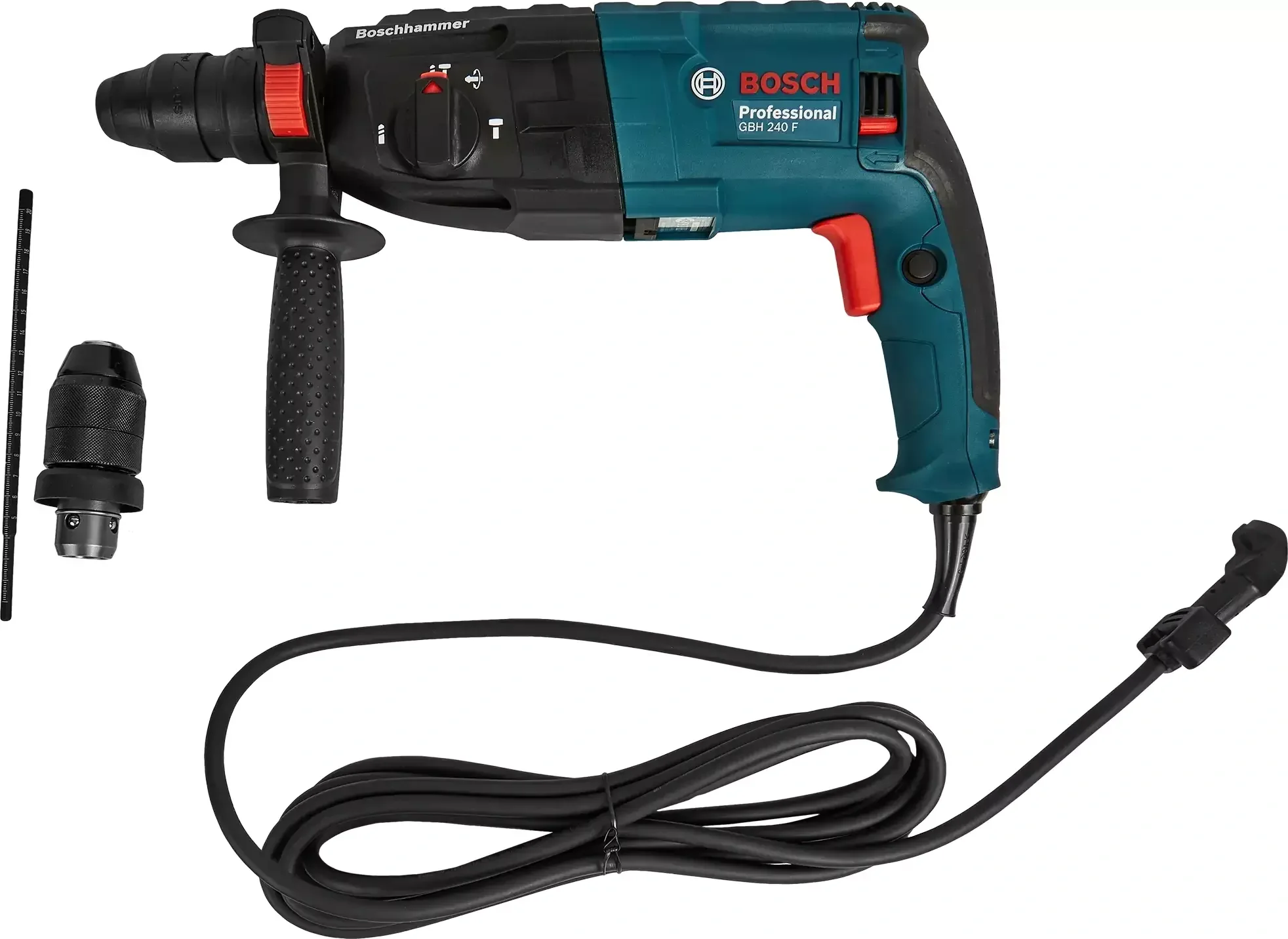 Перфоратор Bosch GBH 240 патрон:SDS-plus уд.:2.7Дж 790Вт (кейс в комплекте)