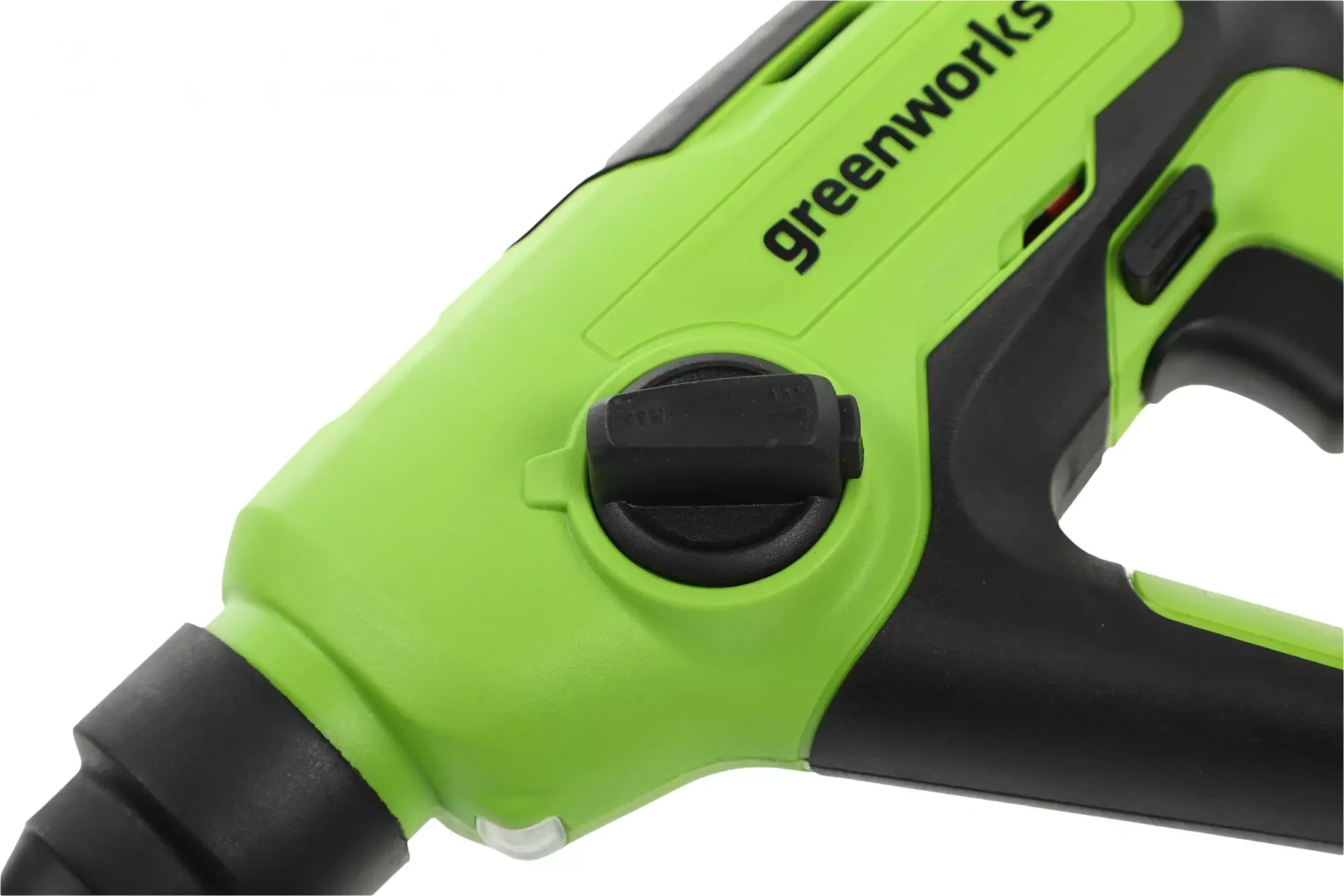 Перфоратор Greenworks GD24SDS1 патрон:SDS-plus уд.:1.2Дж аккум. (кейс в комплекте)