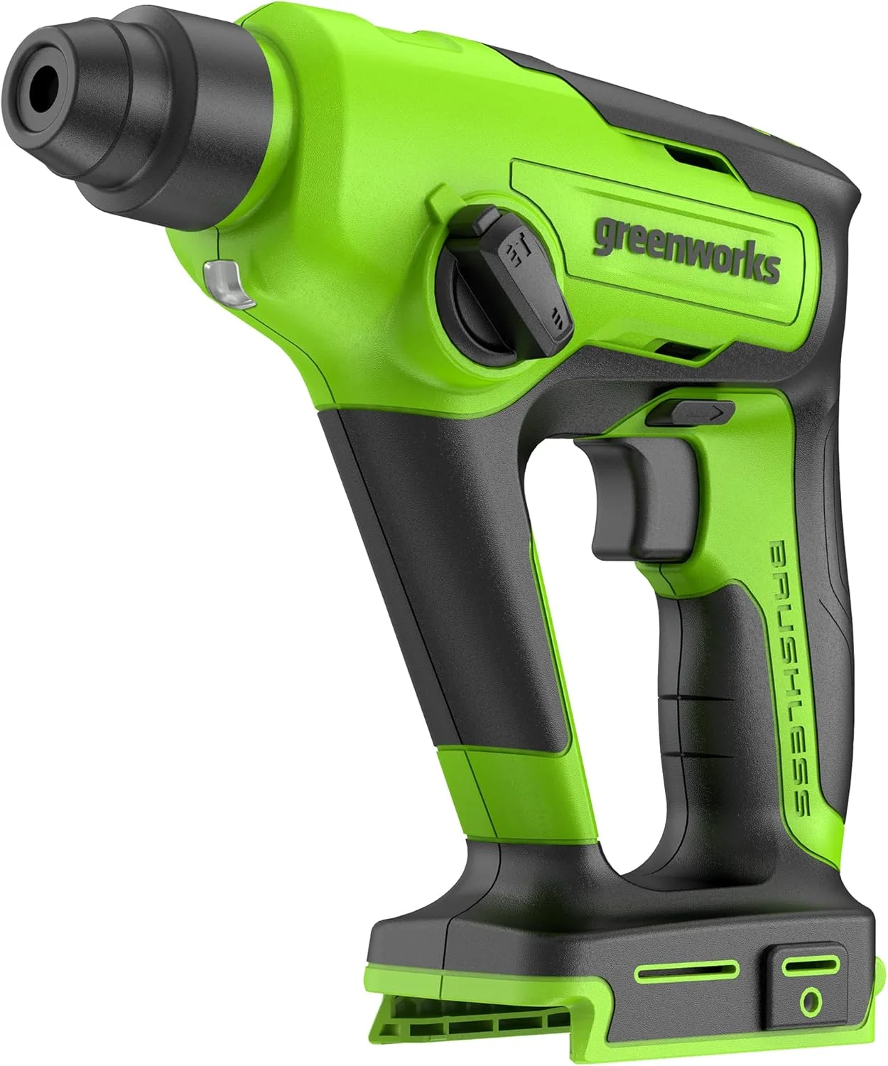 Перфоратор Greenworks GD24SDS1K2 патрон:SDS-plus уд.:1.2Дж аккум.