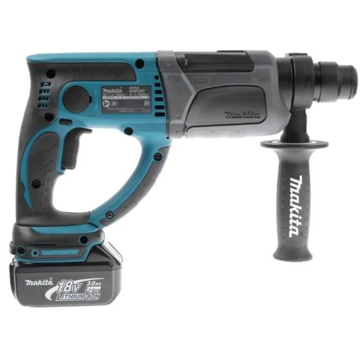 Перфоратор Makita DHR202RFE патрон:SDS-plus уд.:1.9Дж аккум. (кейс в комплекте)