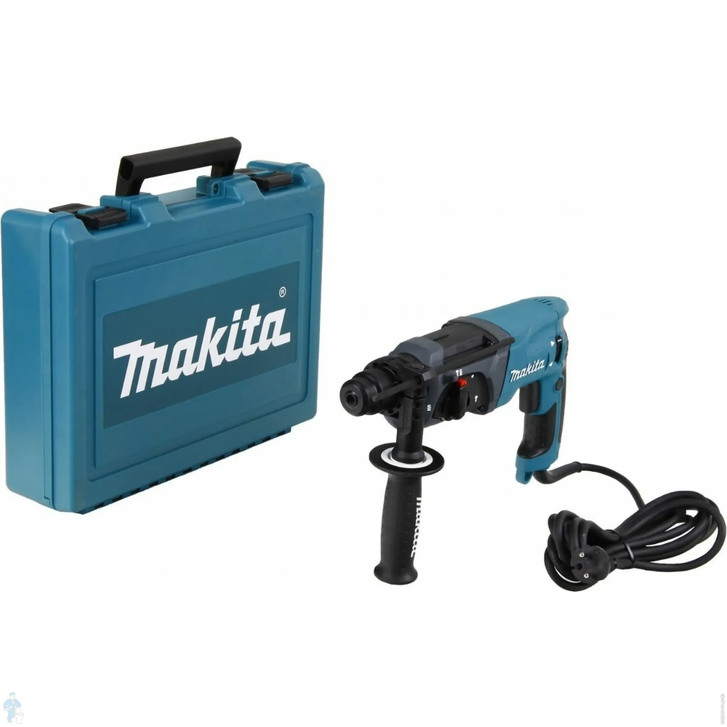 Перфоратор Makita HR2470 патрон:SDS-plus уд.:2.4Дж 780Вт (кейс в комплекте)