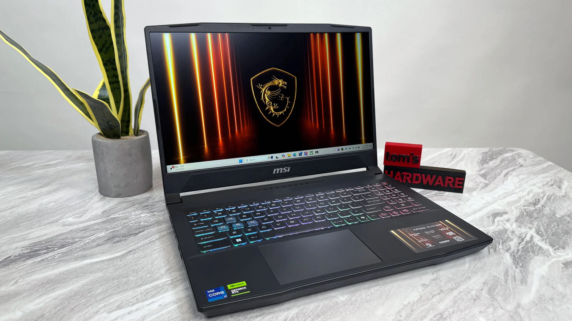 Ноутбук MSI Katana 15 HX B14WGK-226XRU Intel Core i7-14650HX/32Gb/SSD1Tb/RTX5070 8Gb (115W)/15.6"/IPS/FHD/1920x1080/144Hz/NoOS/Black/2.4kg (9S7-1587C1