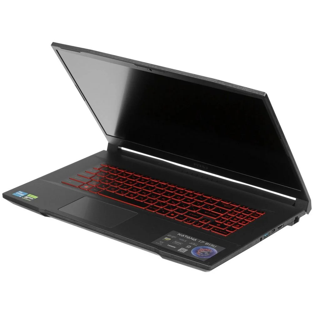 Ноутбук MSI Katana 17 B13UCR-1612XRU Intel Core i5-13420H/16Gb/SSD1Tb/RTX3050 4Gb (75W)/17.3"/IPS/FHD/1920x1080/144Hz/NoOS/Black/2.6kg (9S7-17L541-161