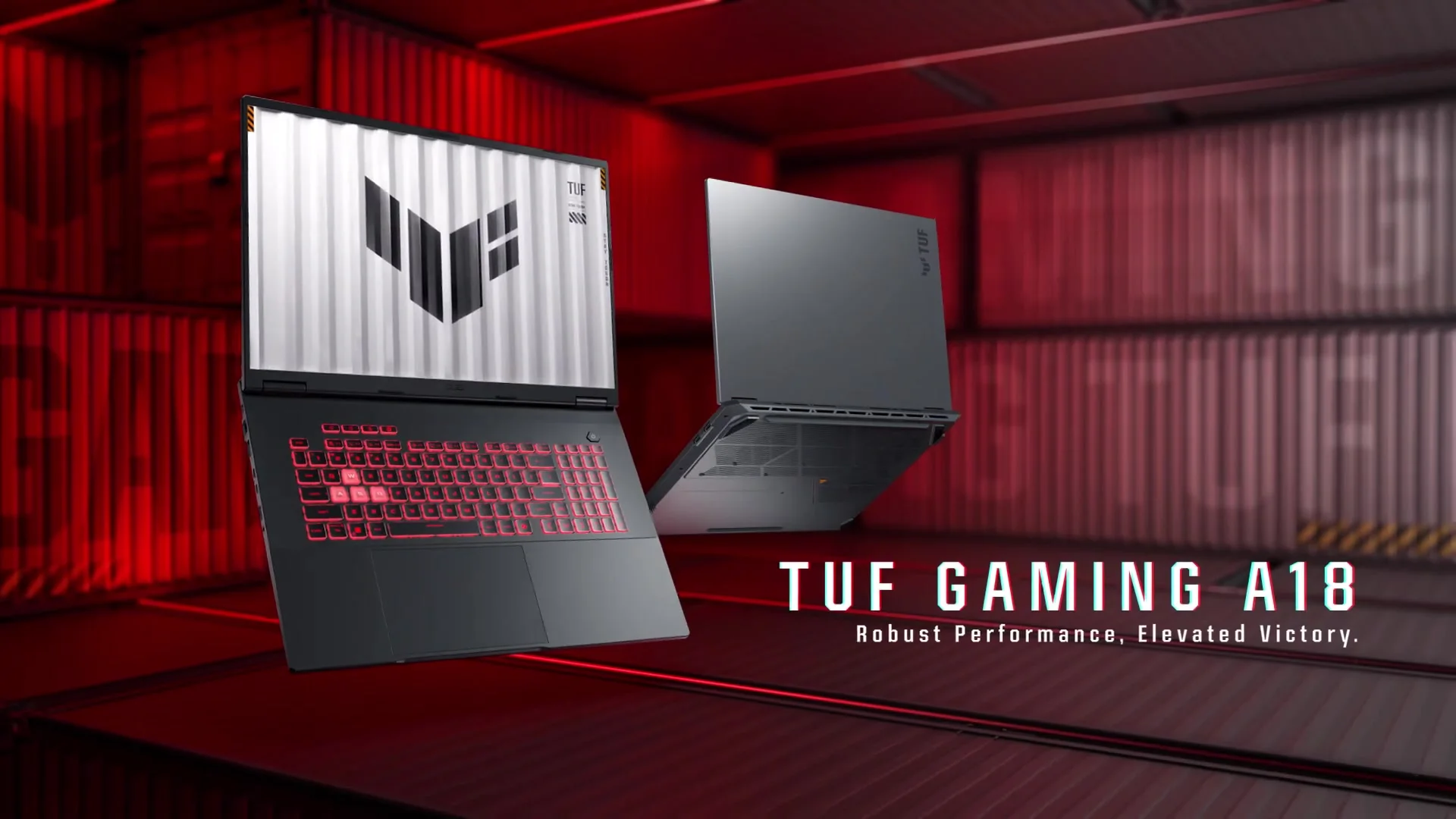 Ноутбук ASUS TUF Gaming A18 FA808UH-S8033 AMD Ryzen 7 260/16Gb (2*8 D5)/SSD1Tb/RTX5050 8Gb (115W)/18"/IPS/WUXGA/1920x1200/144Hz/NoOS/RJ-45/Jaeger Gray