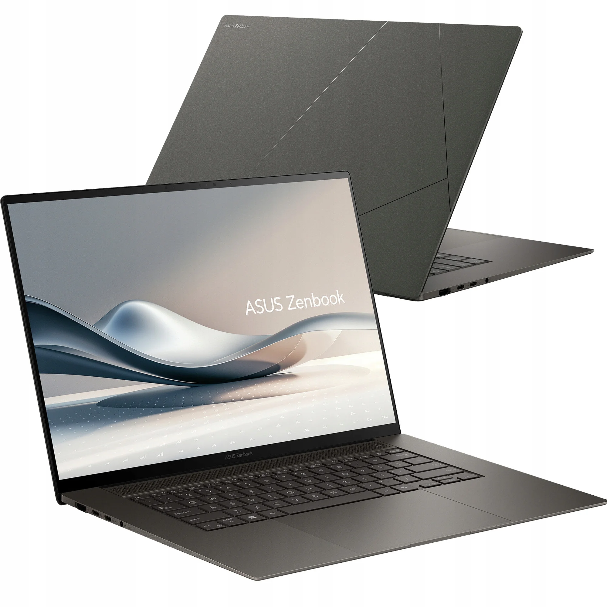 Ноутбук ASUS Zenbook S16 UM5606WA-RK220W AMD Ryzen AI 9 HX 370/32Gb (soldered D5)/SSD1Tb/UMA/16"/OLED/WQXGA+/2880x1800/120Hz/Win11/Scandinavian White/